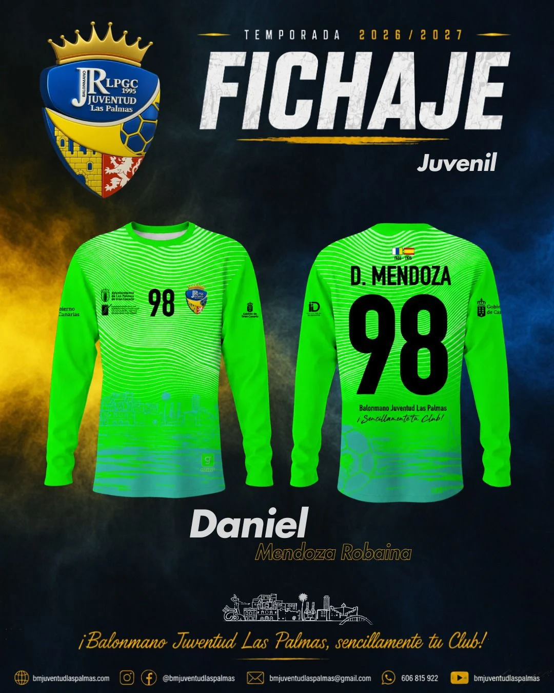 FICHAJE JUVENIL MASCULINO — imagen 2