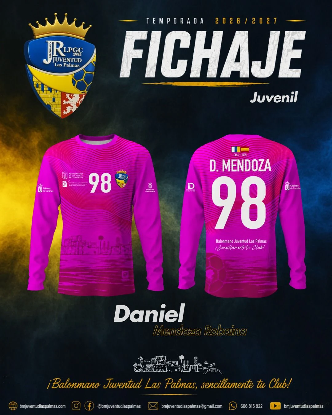 FICHAJE JUVENIL MASCULINO