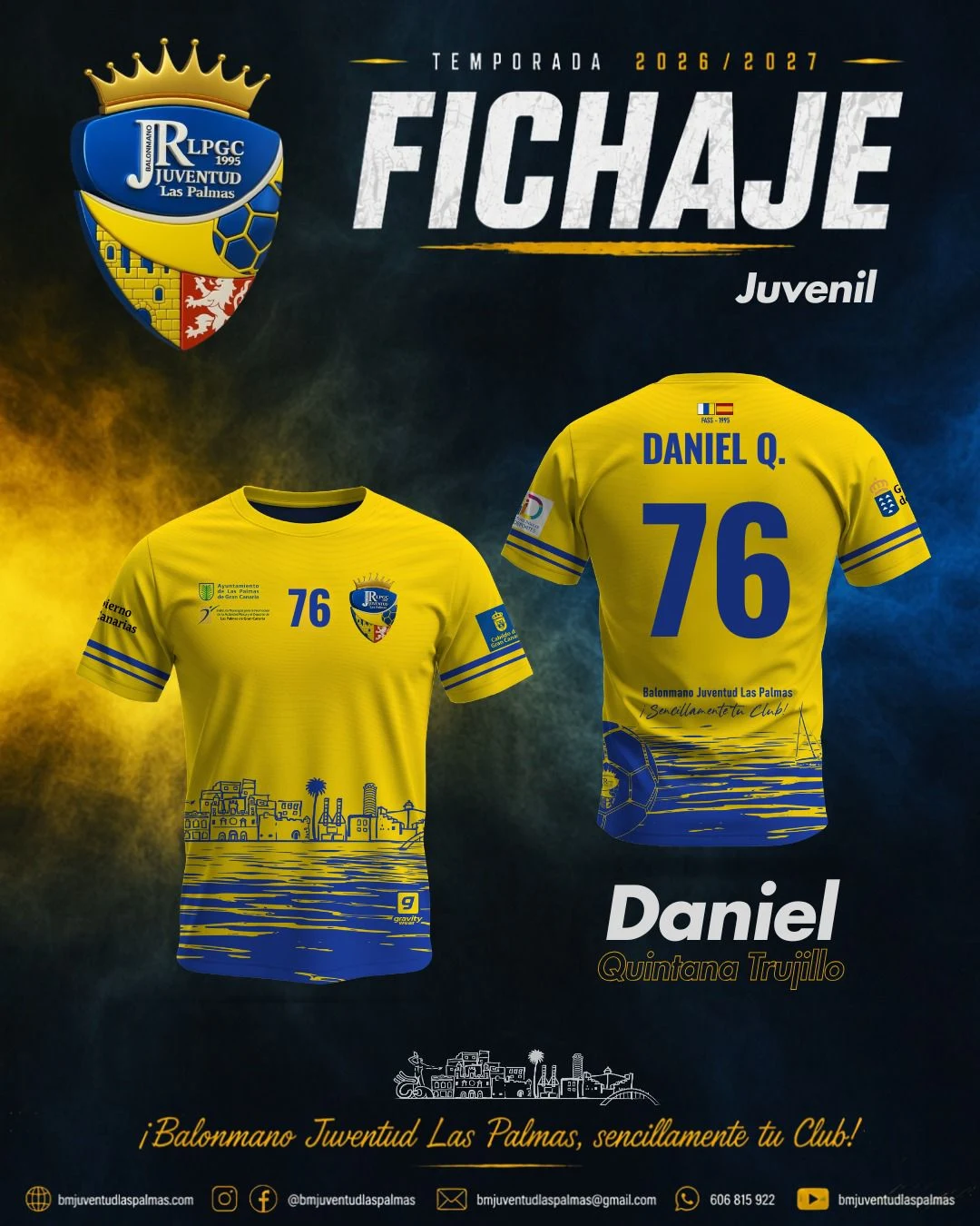FICHAJE JUVENIL MASCULINO