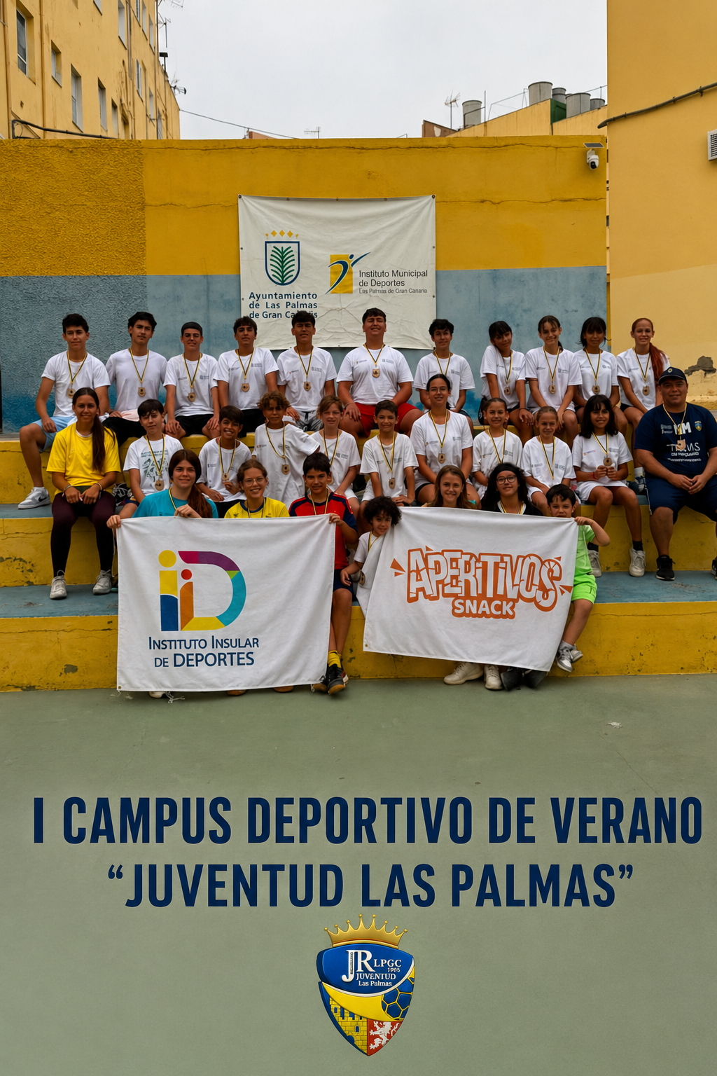 EL CLUB BALONMANO JUVENTUD LAS PALMAS CLAUSURA CON ÉXITO LA I EDICIÓN DE SU CAMPUS DEPORTIVO DE VERANO