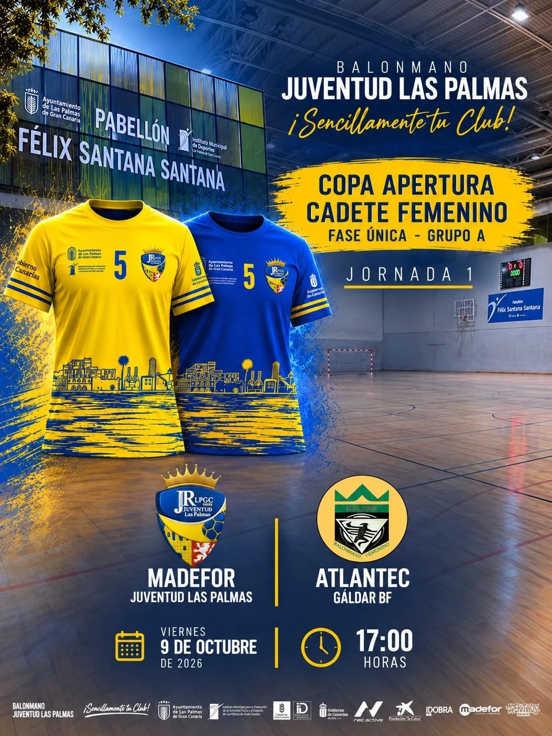 NUESTRAS CADETES COMIENZAN LA COMPETICIÓN