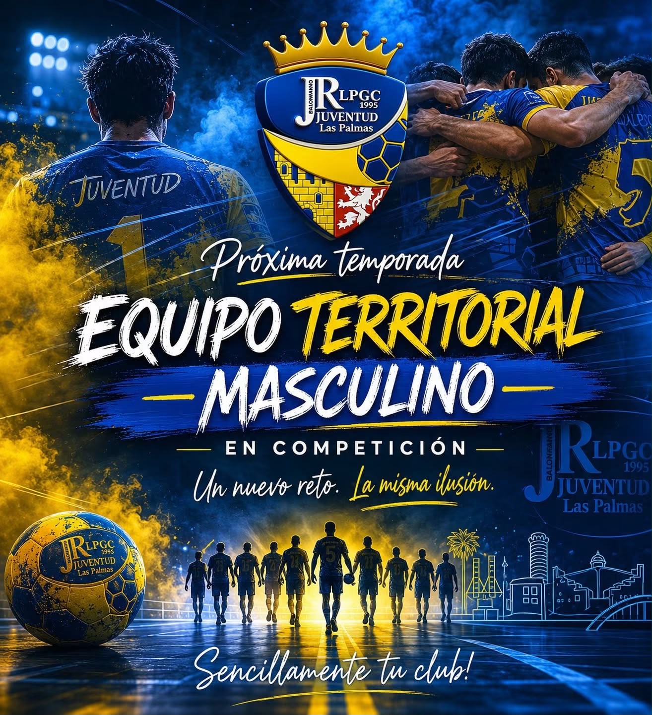 NUEVO EQUIPO TERRITORIAL MASCULINO PARA LA TEMPORADA 2026/2027