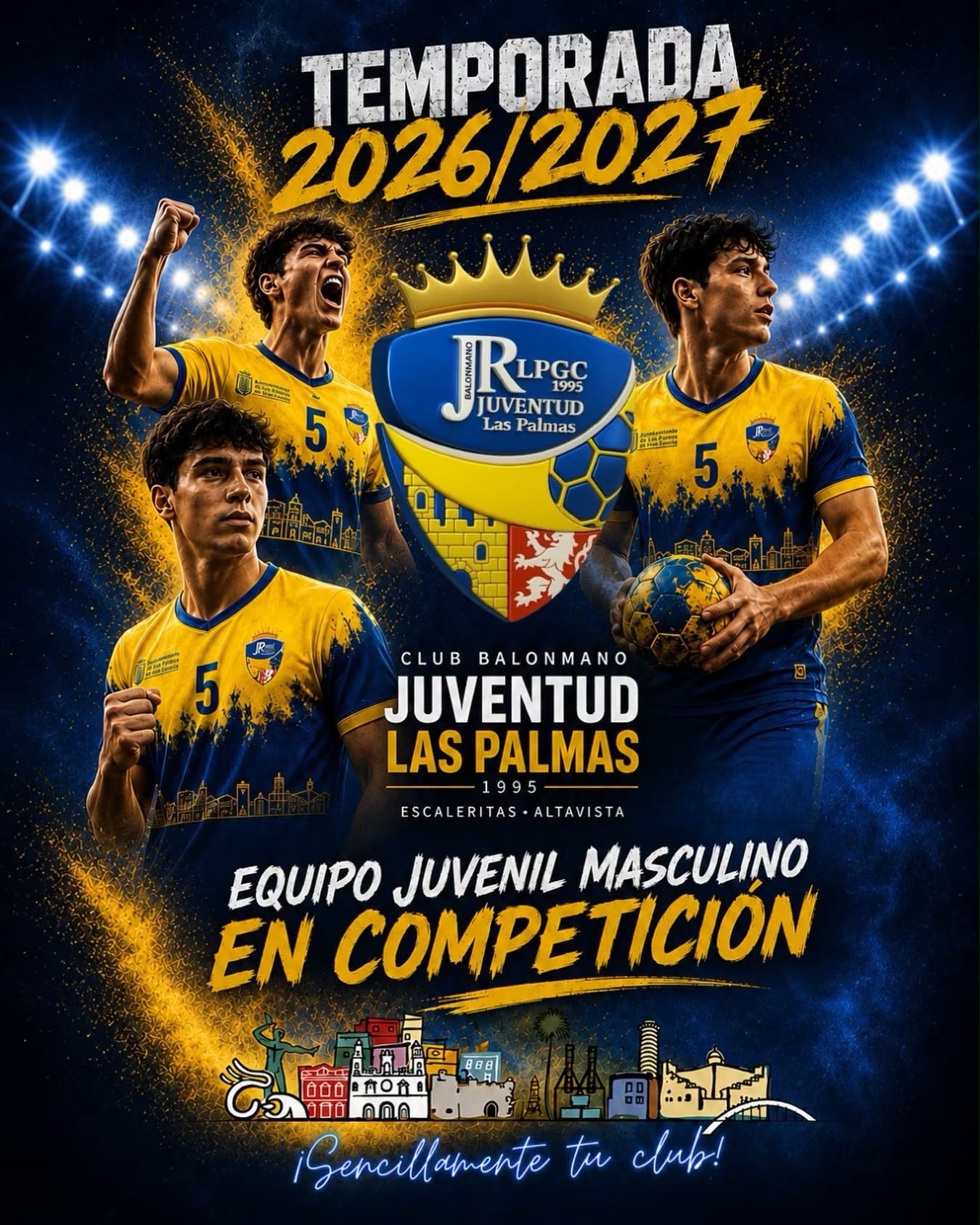 NUEVO EQUIPO JUVENIL MASCULINO PARA LA TEMPORADA 2026/2027