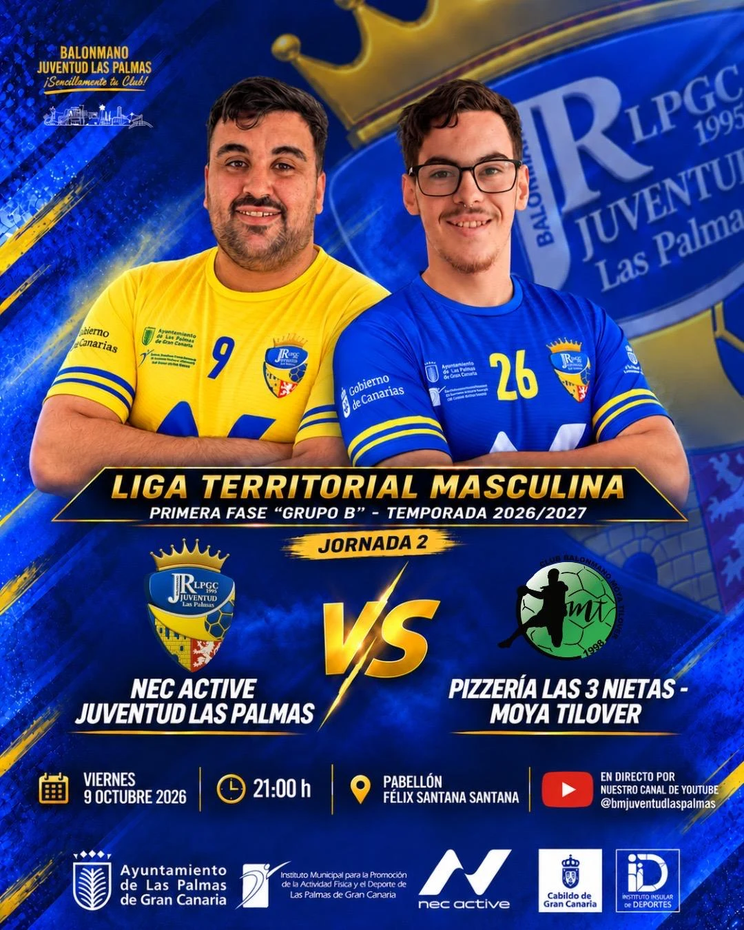 EL NEC ACTIVE JUVENTUD LAS PALMAS BUSCA ESTRENARSE EN CASA CON VICTORIA
