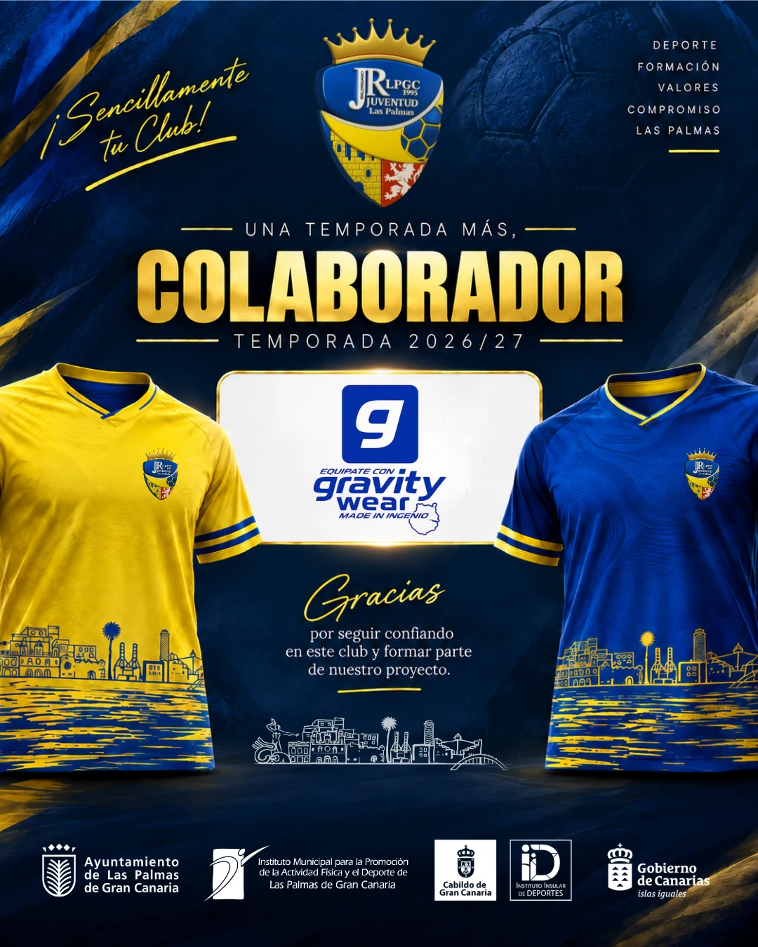 GRAVITY WEAR SIGUE FORMANDO PARTE DE NUESTRO CAMINO