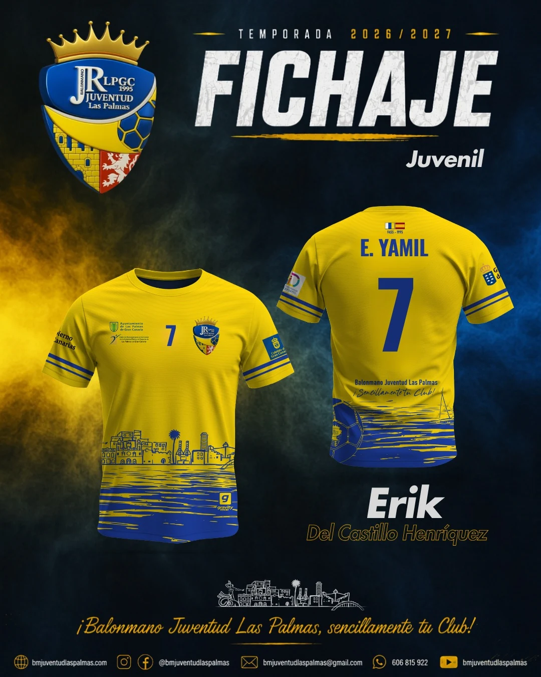 FICHAJE JUVENIL MASCULINO